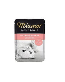 MIAMOR Ragout Royal  tuńczyk  i kurczak  w sosie  100 g