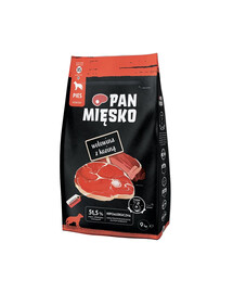 PAN MIĘSKO Hovädzie a kozie mäso XS 9kg