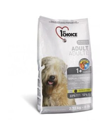 1 ST CHOICE Dog Hypoallergenic Duck 12kg