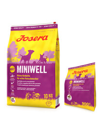 JOSERA Miniwell 10kg + 900g ZADARMO