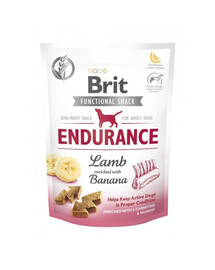 BRIT Care Dog Functional Snack Endurance Lamb 150g pochúťky pre psov s jahňacím mäsom