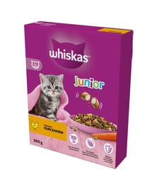 WHISKAS Junior Kuracie 6x300 g