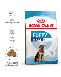 ROYAL CANIN Maxi Puppy 2 x 15 kg granule pre šteňatá veľkých plemien