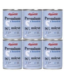COMFY APPETIT PREMIUM Cat Salmon 6x400 g