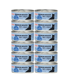 COMFY APPETIT PREMIUM Cat Mousse Salmon12x85 g