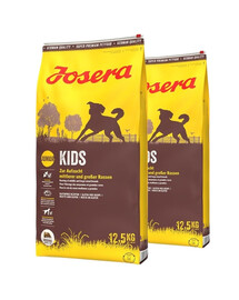 JOSERA Kids 2x12,5kg pre mladých psov stredných a veľkých plemien