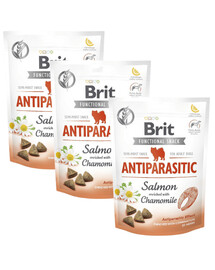 BRIT Care Dog Functional snack antiparasitic 3x150 g