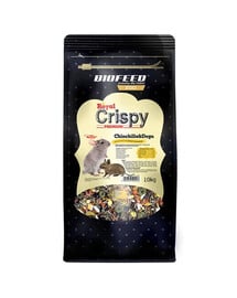 BIOFEED Royal Crispy Prémiové krmivo pre činčily a osmáky 10 kg