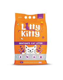 LITTY KITTY Bentonit - Levanduľové bentonitové stelivo 10 L (8 kg)