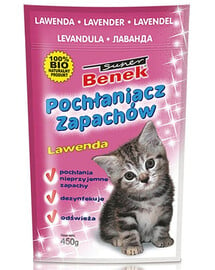 Benek Sanitizer / Pohlcovač zápachov levanduľový 500 g