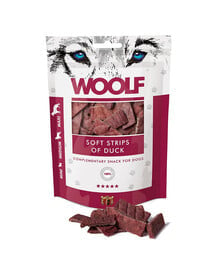 WOOLF Soft Strips Of Duck 100g