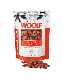 WOOLF Salmon Chunkies 100g