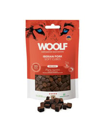 WOOLF Soft Cubes Iberian Pork Monoprotein 100g