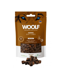 WOOLF Soft Cubes Horse Monoprotein 100g