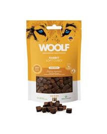 WOOLF Soft Cubes Rabbit Monoprotein 100g