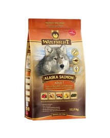 WOLFSBLUT Alaska Salmon Adult suché krmivo pre psov s lososom a zemiakmi 12,5 kg