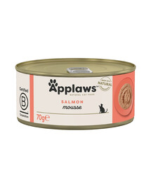 APPLAWS Cat Mousse Tin 70 g Salmon