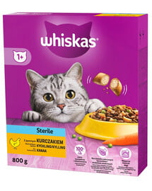 WHISKAS Sterile Kuracie 5x800g