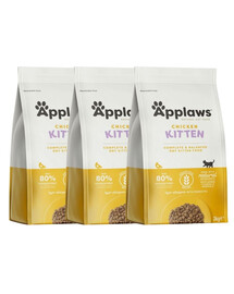 APPLAWS Cat Kitten Chicken 6 kg (3x2 kg)