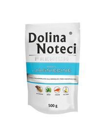 Dolina Noteci Premium pre dospelých psov s jahňacím mäsom 500 g