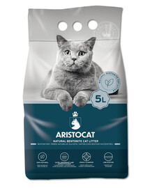 ARISTOCAT Bentonite Plus bentonitové stelivo pre mačky 5 l