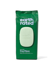 EARTH RATED Kompostovateľné obrúsky Levanduľa 100 ks.