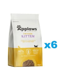 APPLAWS Cat Kitten Chicken 2,4 kg (6x400g)