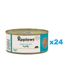 APPLAWS Cat Adult Tuna Fillet in Jelly tuniak v želé 24x70g