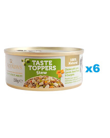 APPLAWS Taste Troppers Guláš s kuracím mäsom, jahňacím mäsom a mrkvou 6x156 g