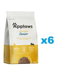 APPLAWS Cat Senior Chicken 2,4 kg (6x400 g)