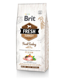 BRIT Dog Fresh Turkey & Pea Light Fit & Slim 2,5 kg