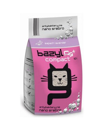 BAZYL Ag+ Compact Lavender 20L stelivo pre mačky