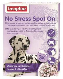 BEAPHAR No Stress Spot On  0,7 ml x3 Pre psy