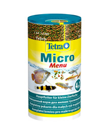 TETRA Micro Menu 100 ml 4 druhy krmiva pre tropické ryby