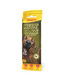 JOSERA Meat Bars Turkey 40 g Sušené maškrty s morčacím mäsom v podobe tyčiniek