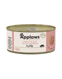 APPLAWS Cat Tuna Fillet & Salmon in Jelly 70g