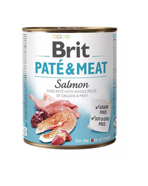 BRIT Pate&Meat Salmon 800 g