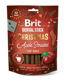 BRIT Christmas Dog Dental Snack 250 g vianočný dentálny snack pre psov