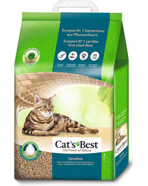 JRS Cat's Best Sensitive 20l drevená podstielka pre mačky