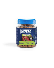 SIMPLY FROM NATURE Smart Bites Tréningová maškrta zo srnčieho mäsa 130 g