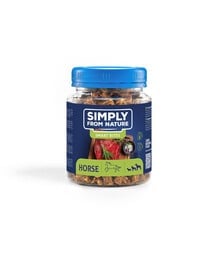 SIMPLY FROM NATURE Smart Bites Tréningové maškrty z konského mäsa 130 g