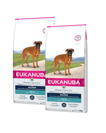 EUKANUBA Adult Breeds Specific Boxer Chicken 2 x 12 kg