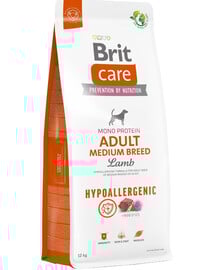 BRIT Care Hypoallergenic Adult Medium Breed Lamb 12 kg