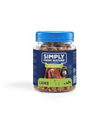 SIMPLY FROM NATURE Smart Bites Tréningové maškrty z jahňacieho mäsa 130 g