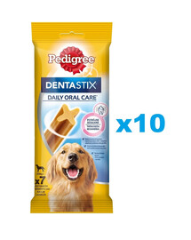 PEDIGREE DentaStix (veľké plemená) zubná maškrta pre psov 70 ks - 10x270g