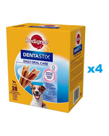 PEDIGREE DentaStix (malé plemena) zubná pochúťka pre psov 112 ks - 16x110g