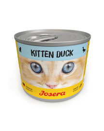 JOSERA Kitten Kačacie krmivo pre mačiatka, konzerva, 6 x 200 g