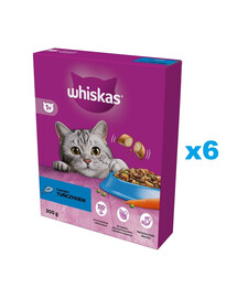 WHISKAS Adult 6x300g krmivo pre dospelé mačky s lahodným tuniakom