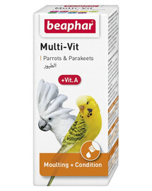 BEAPHAR Multi-Vit Parrots 20 ml Vitamínový prípravok pre papagáje