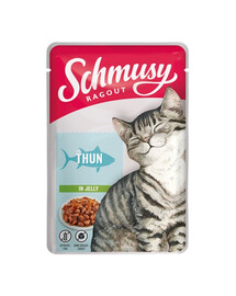 SCHMUSY RAGOUT s tuniakom v želé 100 g